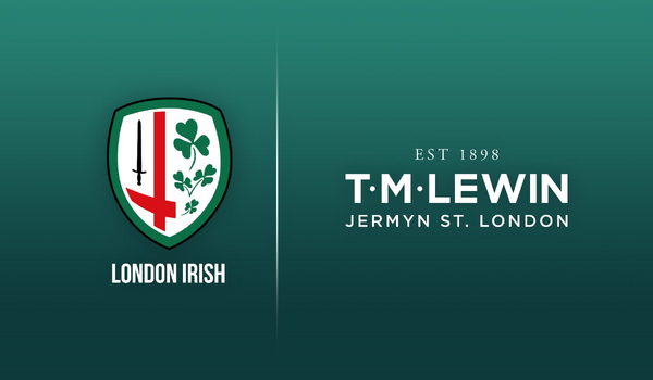 London Irish and T.M Lewin announce partnership